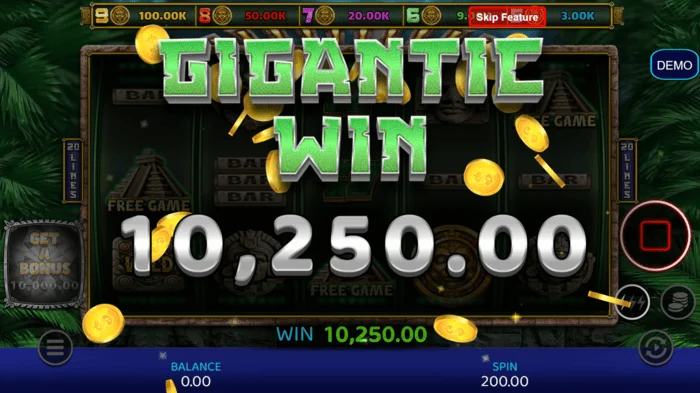 Mayan Madness - malaking panalo sa bonus mode